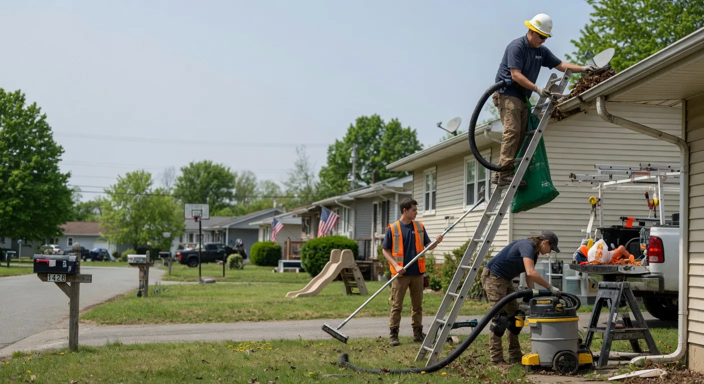 Gutter Installation in Paris Crossing, IN near me